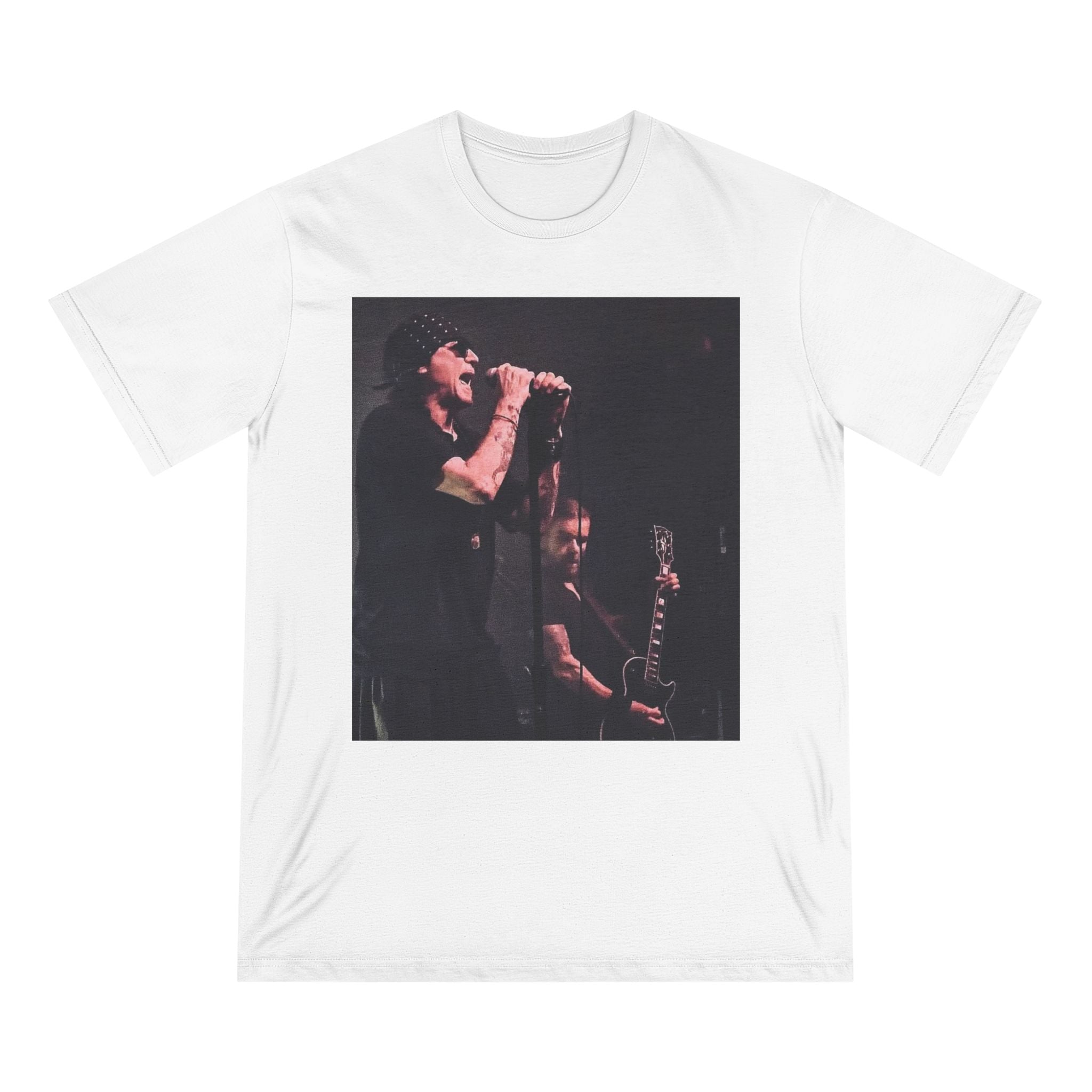 Organic Cotton T-shirt - Veronika Douglas The Cult Intimate Concert Photography | LZP Tees
