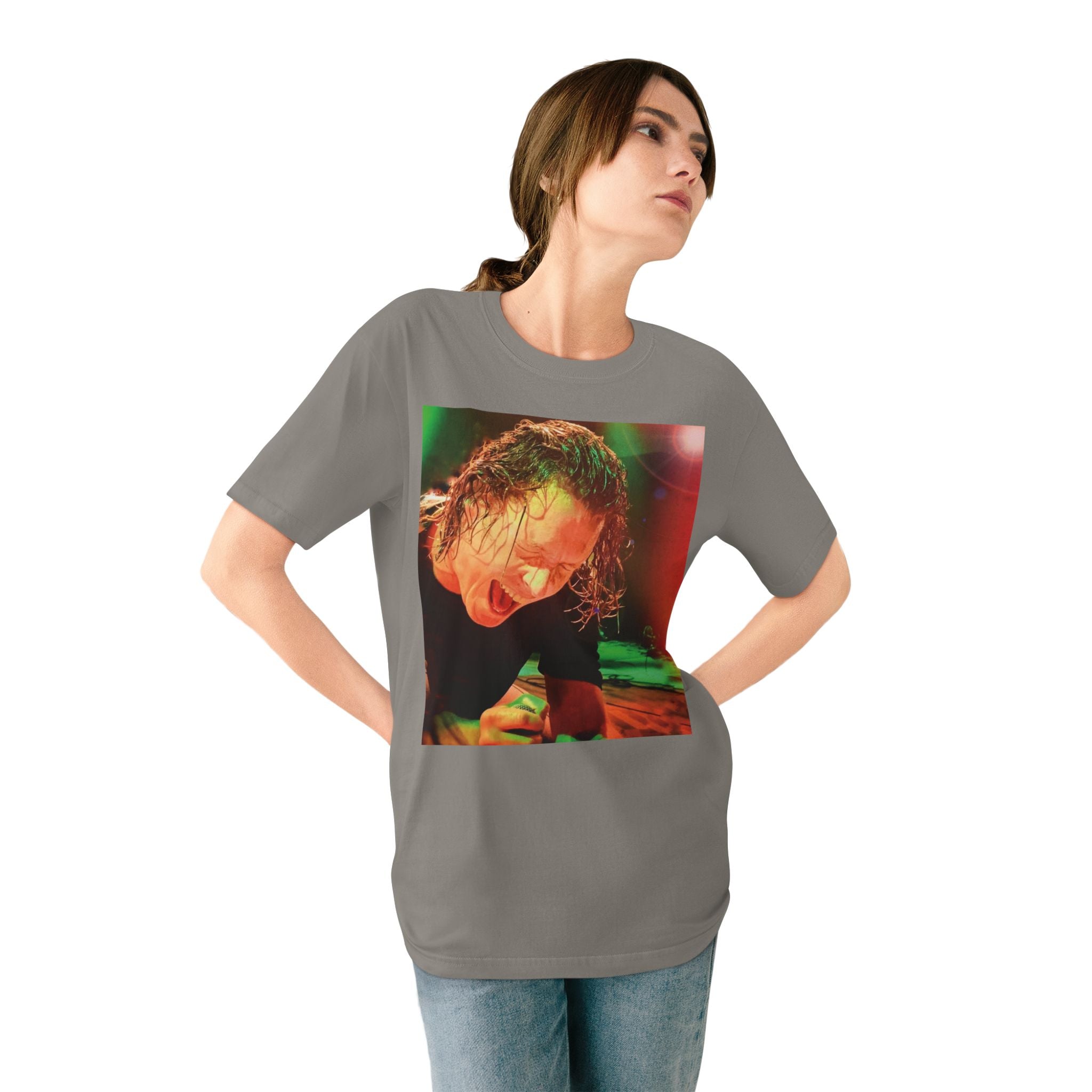 Organic Cotton T-shirt - Veronika Douglas Deaf Heaven Intimate Concert Photography | LZP Tees