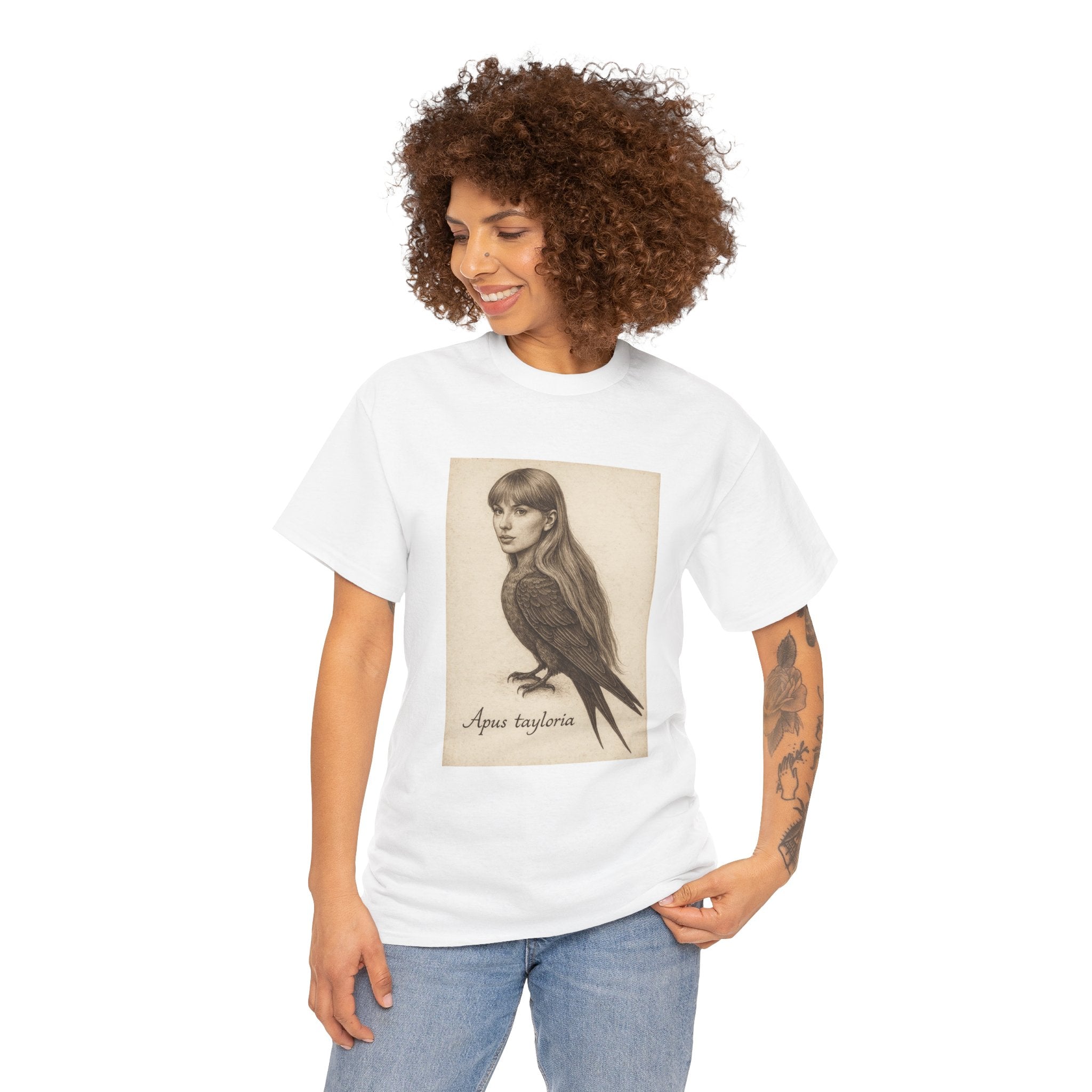 nan — t-shirt, back view
