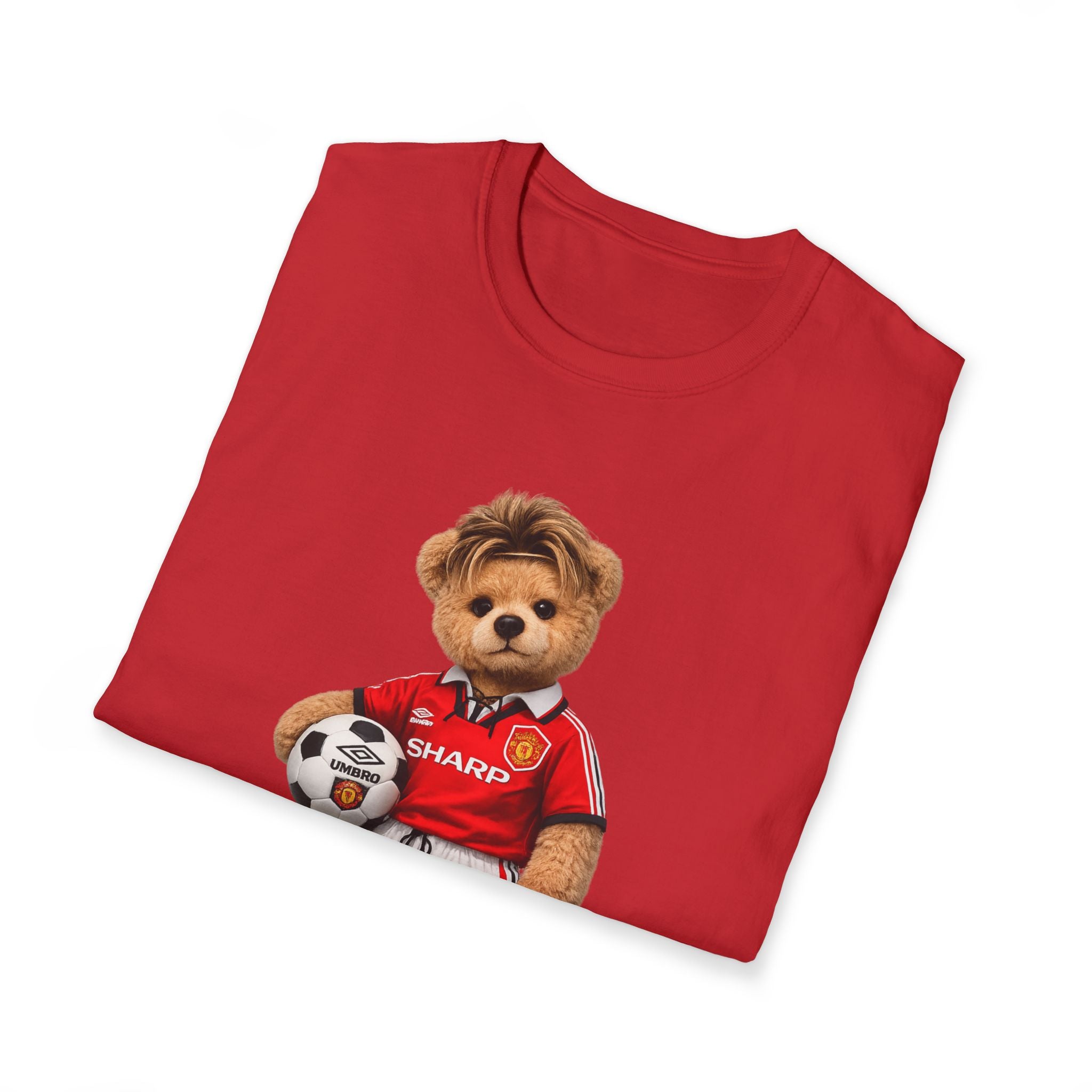 Golden Touch Bear – 90s Football Icon Graphic Tee