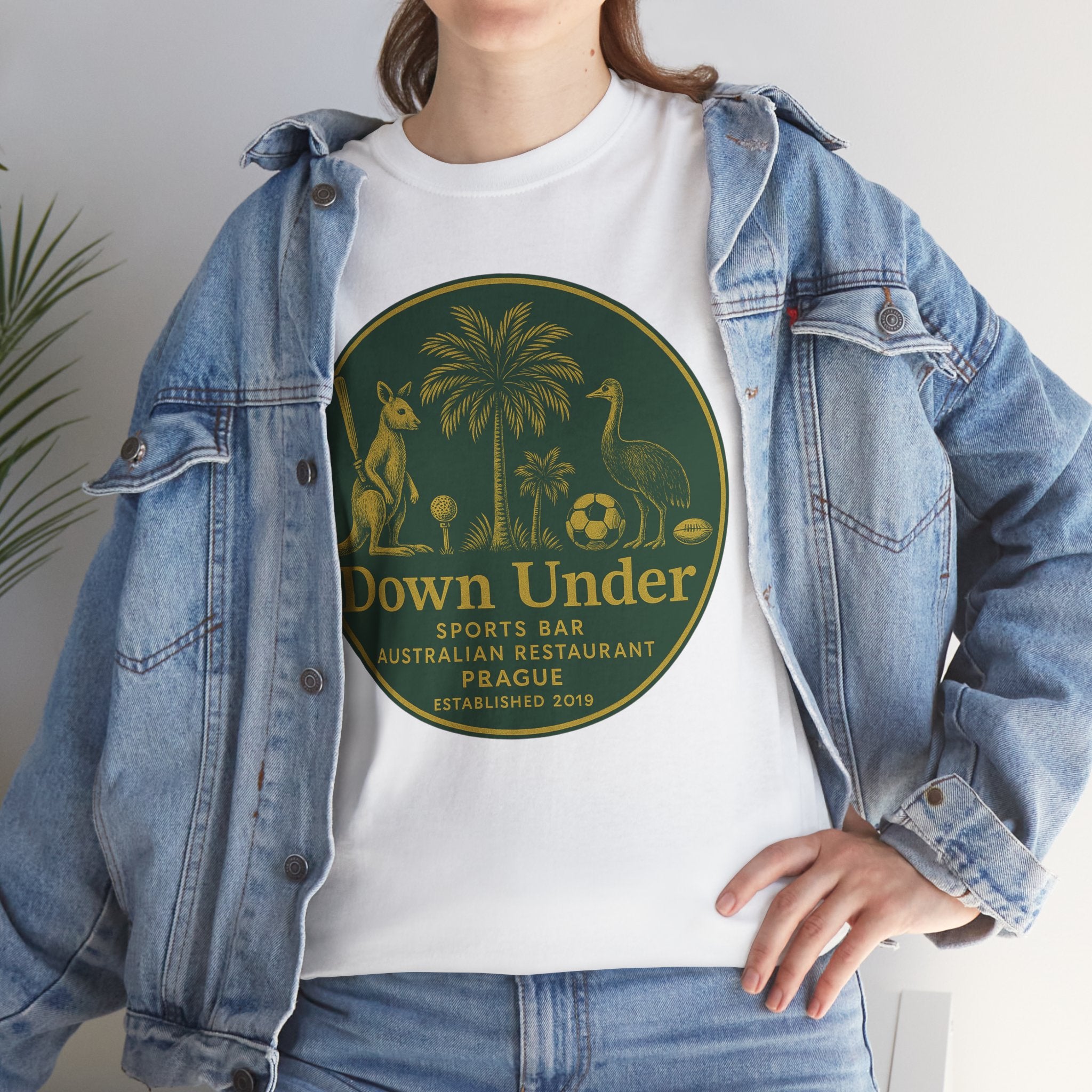 nan — t-shirt, back view