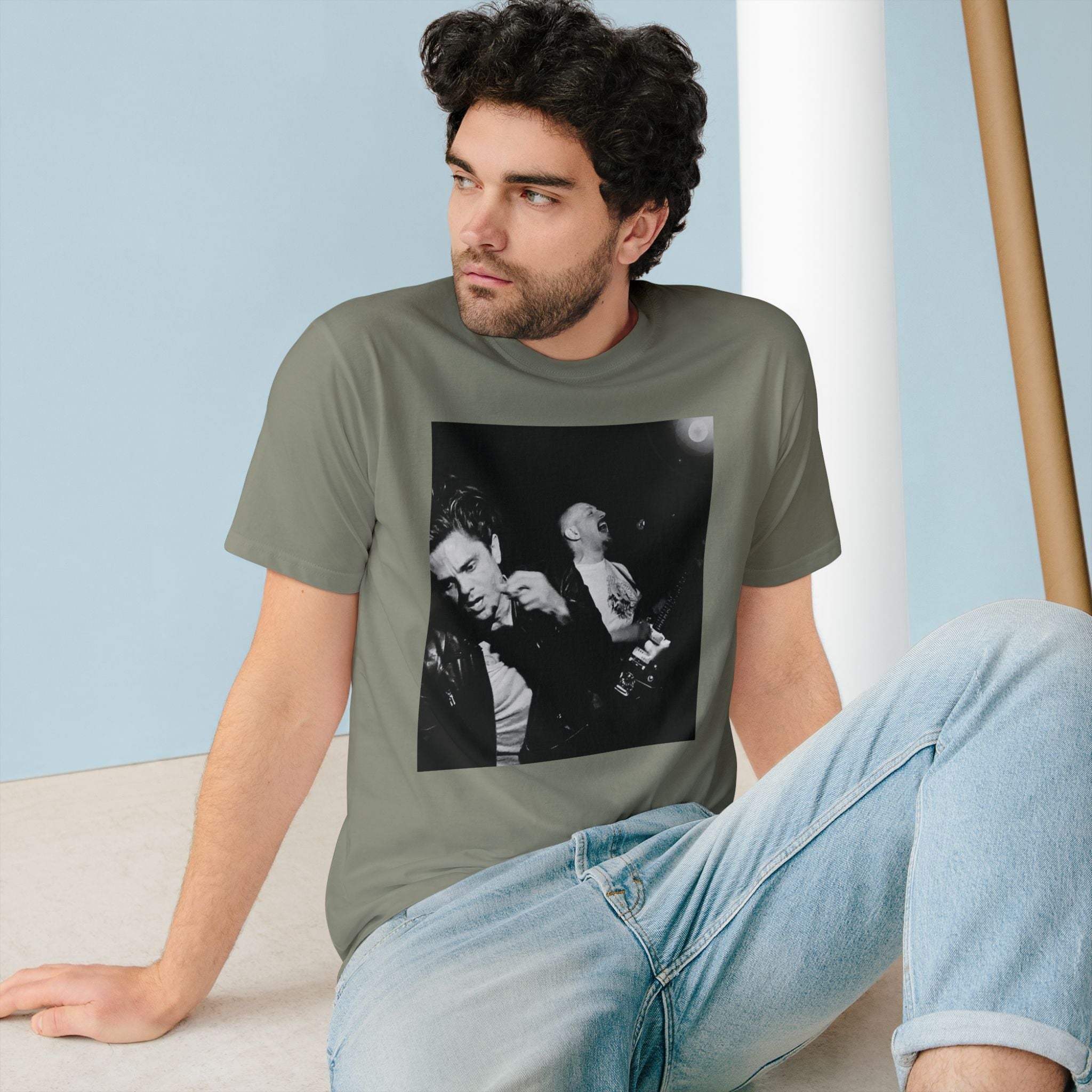 Organic Cotton T-shirt - Veronika Douglas Deaf Club Intimate Concert Photography | LZP Tees